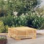 Voir la diapositive 1 : VIDAXL Table basse de jardin 69,5x69,5x31 cm Bois massif de teck