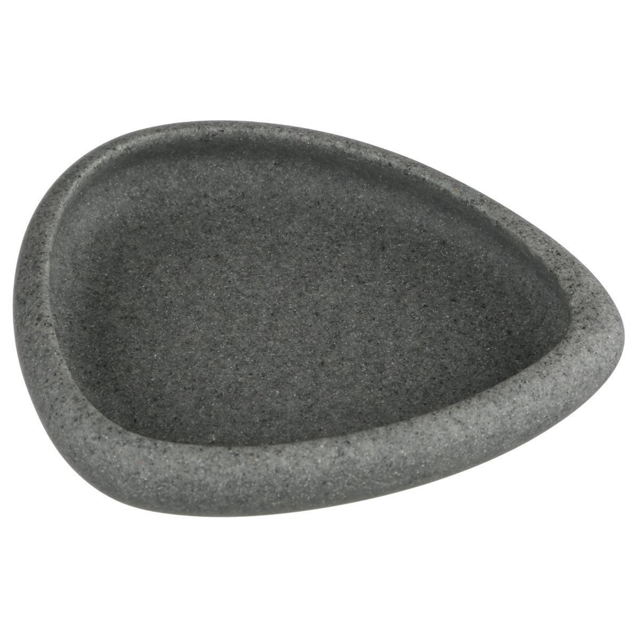 Voir la diapositive 1 : FIVE Porte savon en céramique  stone  13cm gris