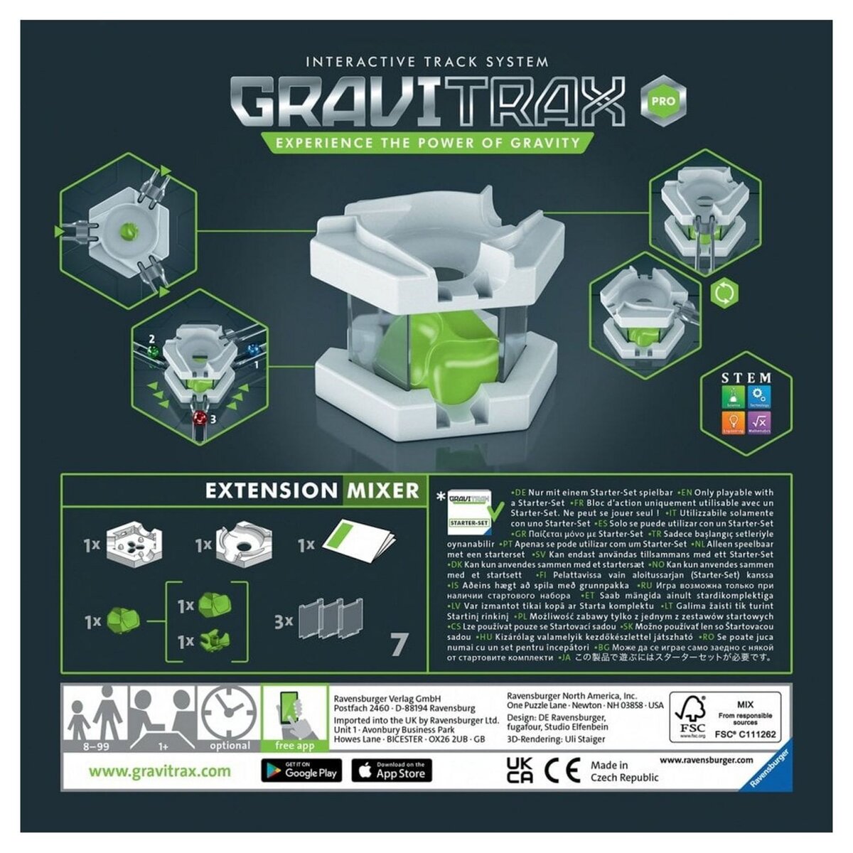 RAVENSBURGER GraviTrax Pro bloc d'action Mixer 