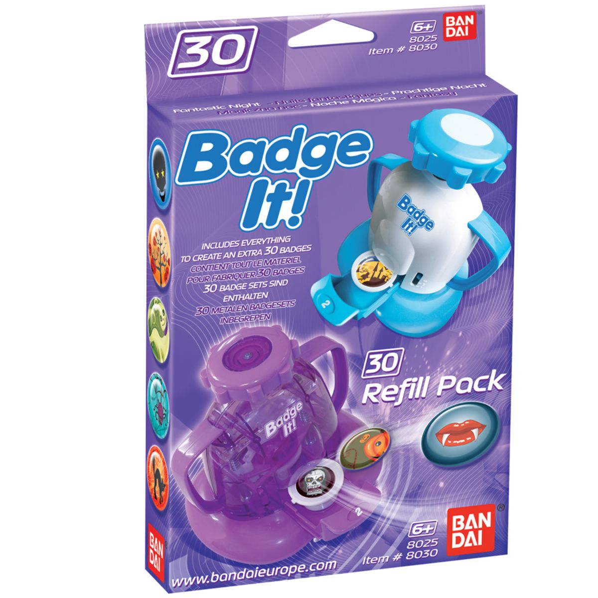 BANDAI Recharge badge it' New Style
