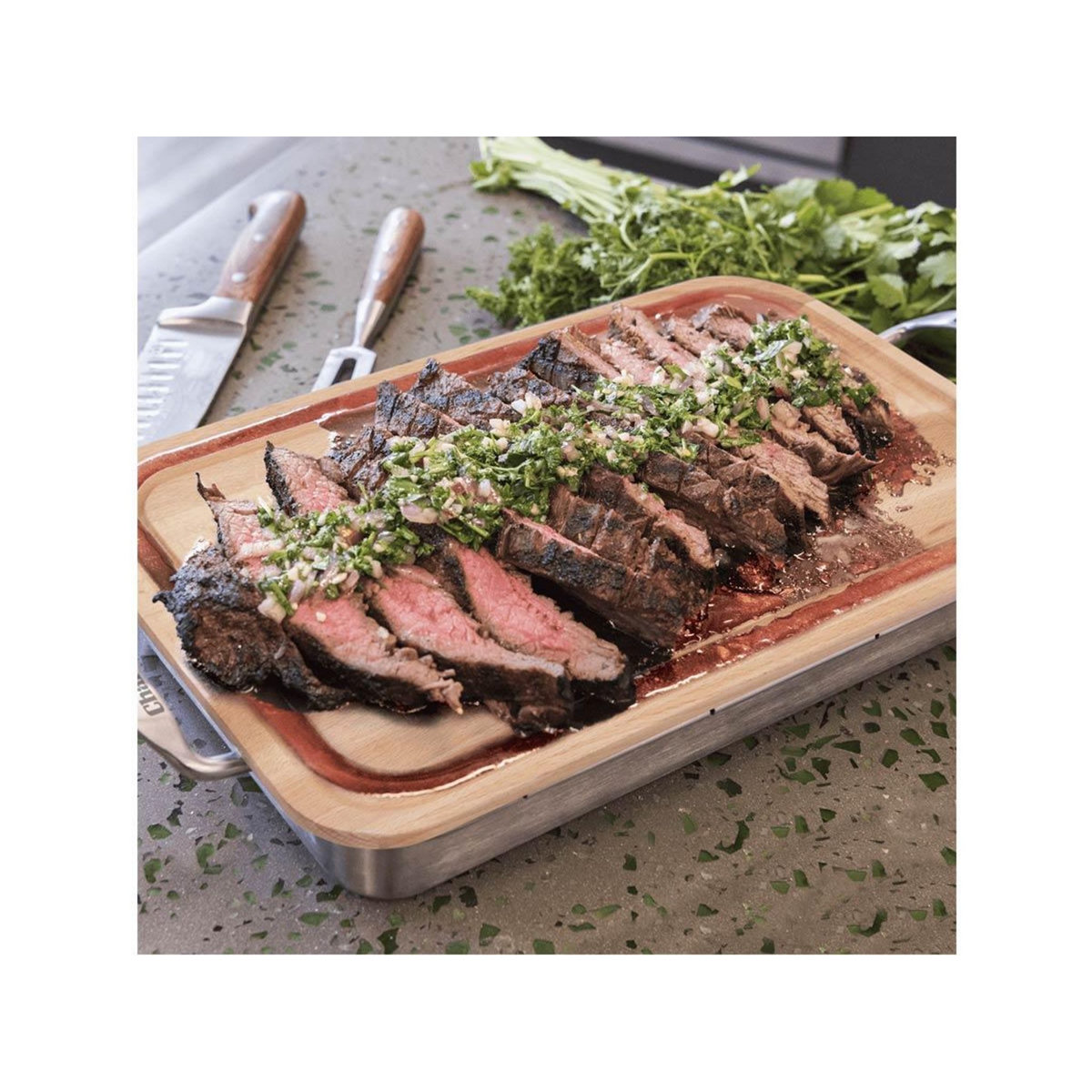 CHAR-BROIL Plat à rôtir et planche à découper Grill+ - Char-Broil