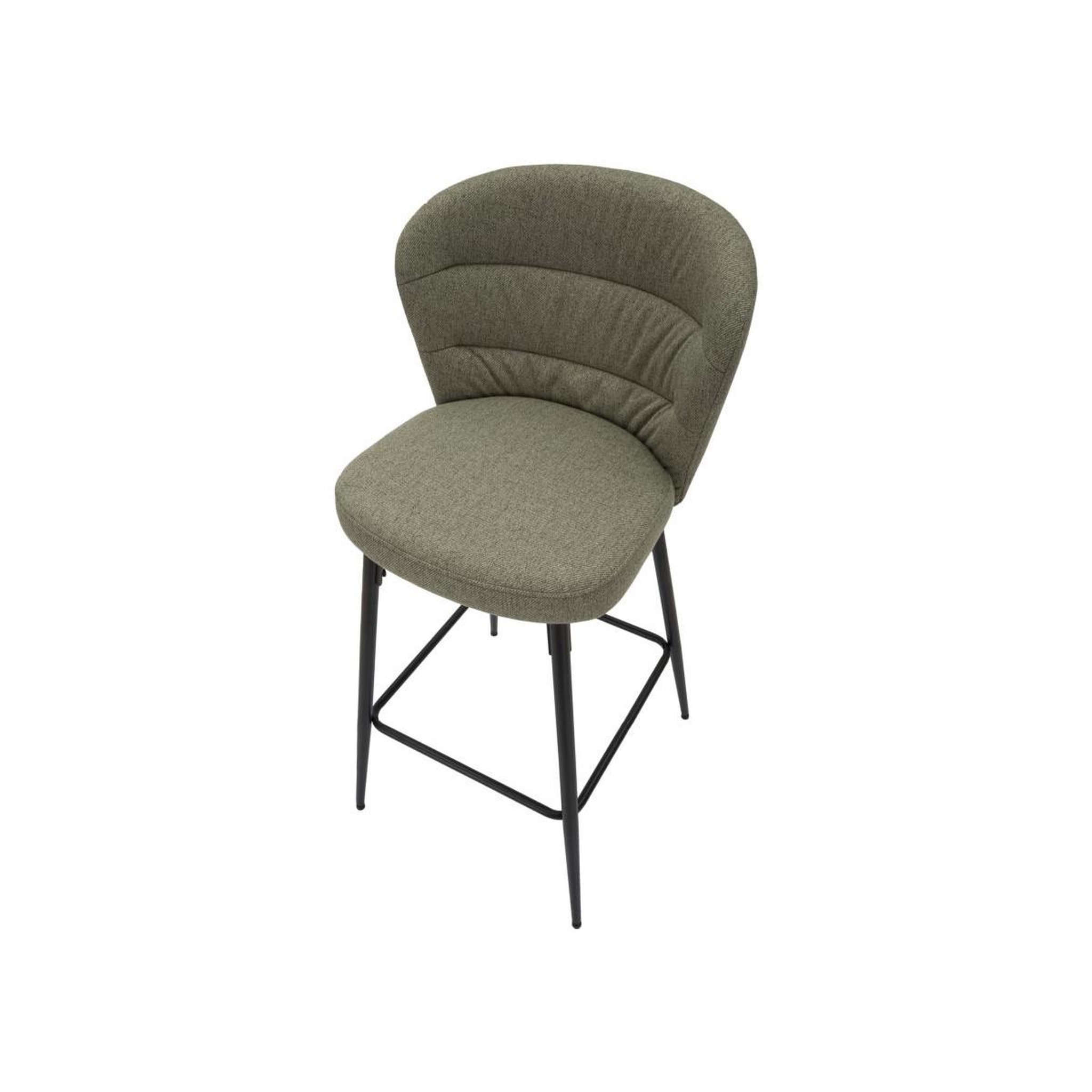 Voir la diapositive 5 : Paris Prix Lot de 2 chaises de bar  losanna  108cm vert