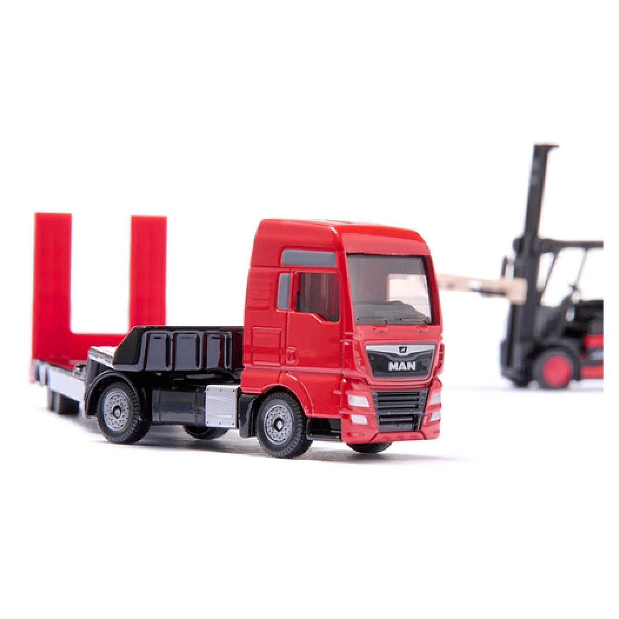Voir la diapositive 4 : Siku 1763 1:87 MAN Camion avec Gerbeuse a fourche 1:87