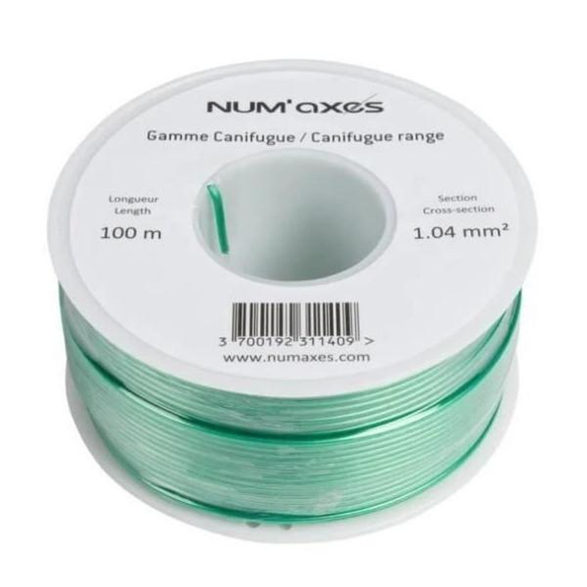 NUM'AXES Bobine de fil pour clôtures anti-fugue - num'axes - 1.04 mm² – 100 m