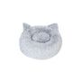 Voir la diapositive 2 : Idomya E. Coussin pour chat avec oreillers Diamètre 40cm gris
