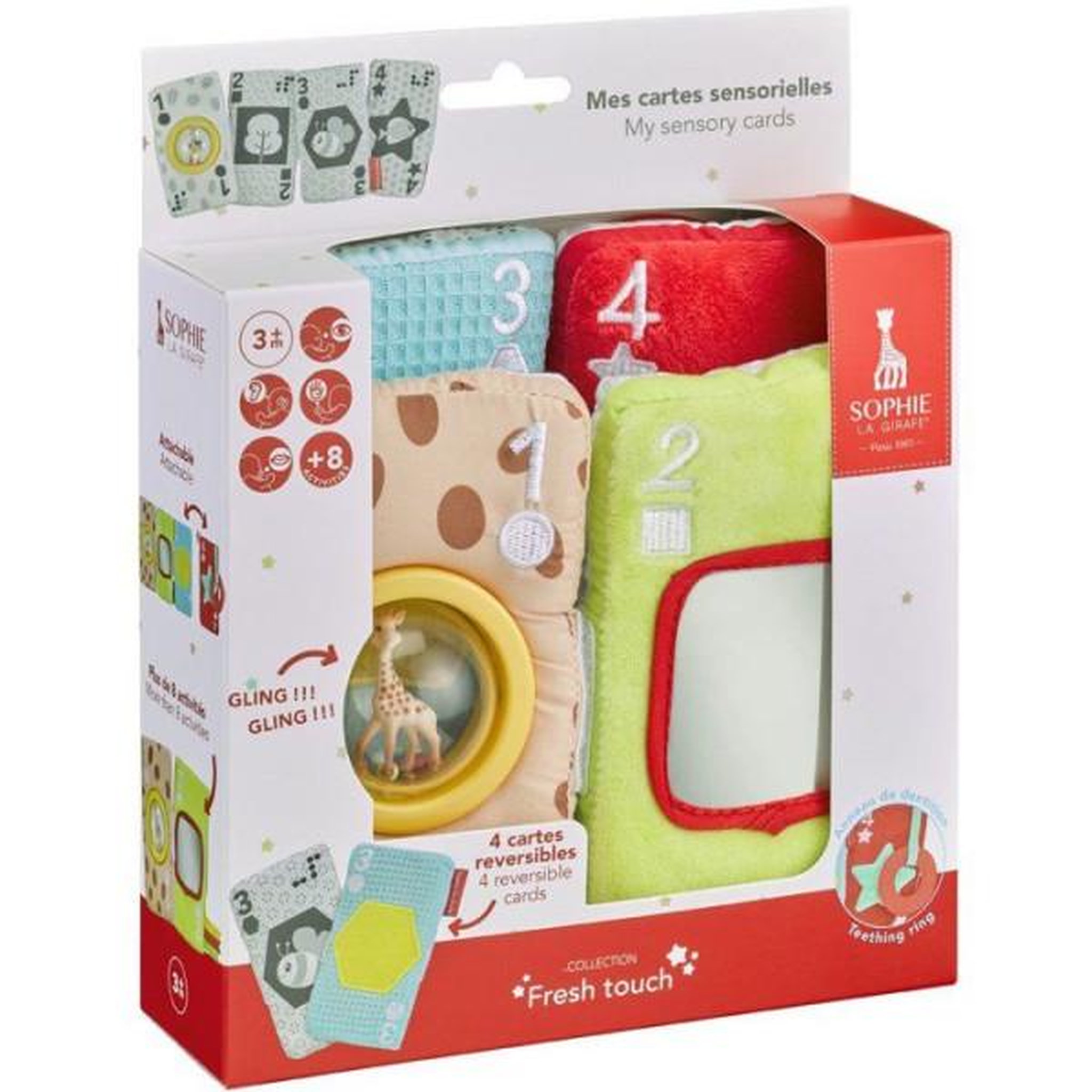 CARTES SENSORIELLES SOPHIE VULLI JOUETS VUI230857
