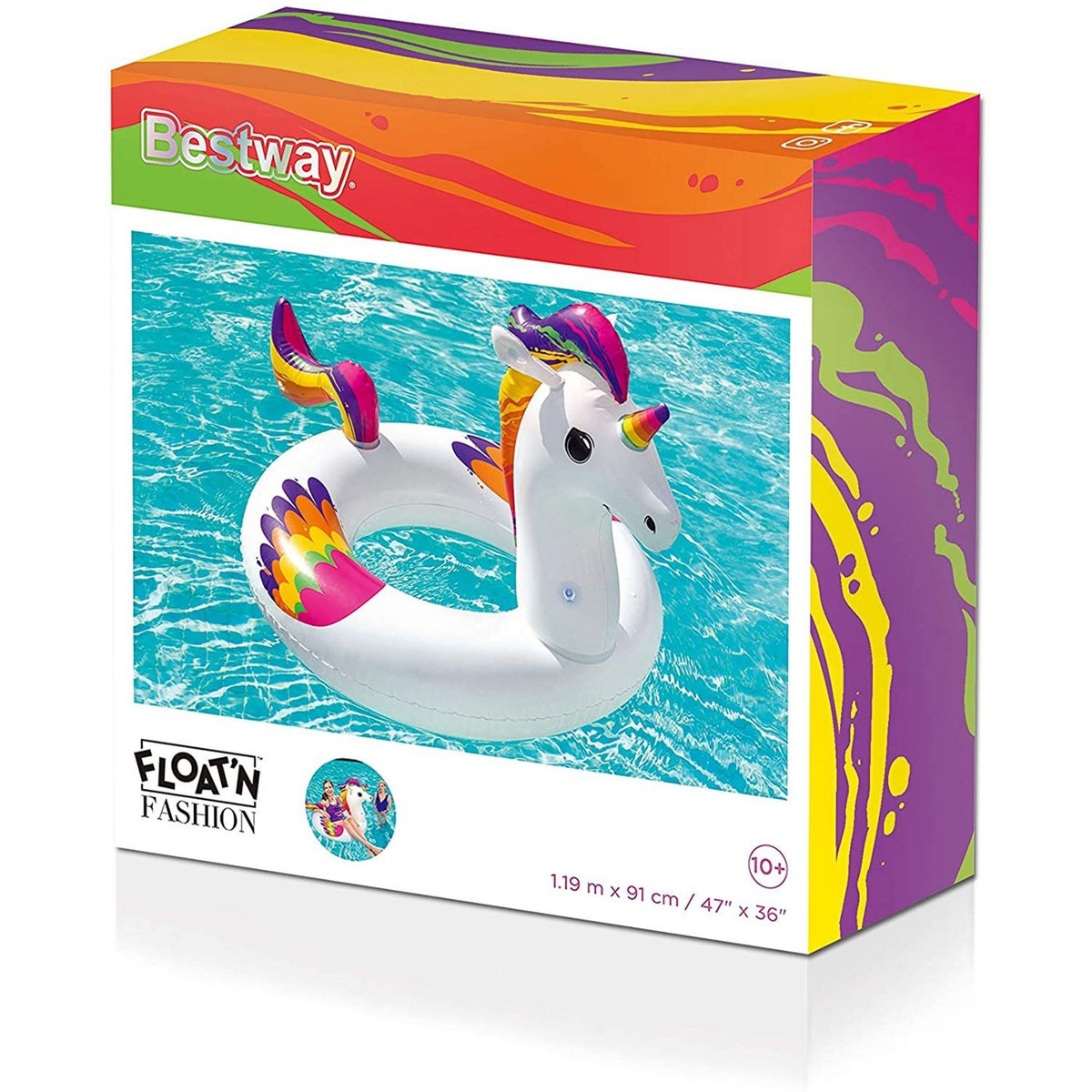 BESTWAY Bouée licorne 91 cm