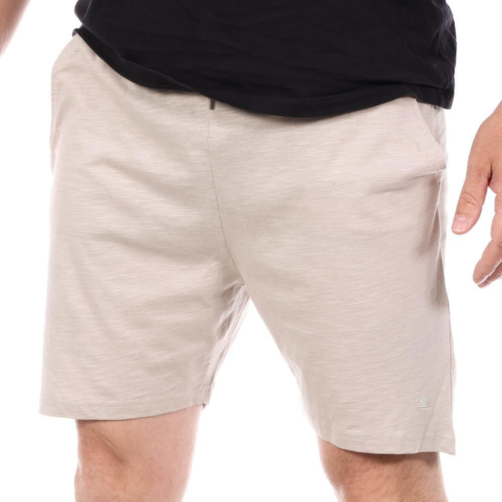 No Publik Short Beige Homme No Publik NP. Coloris disponibles : Beige