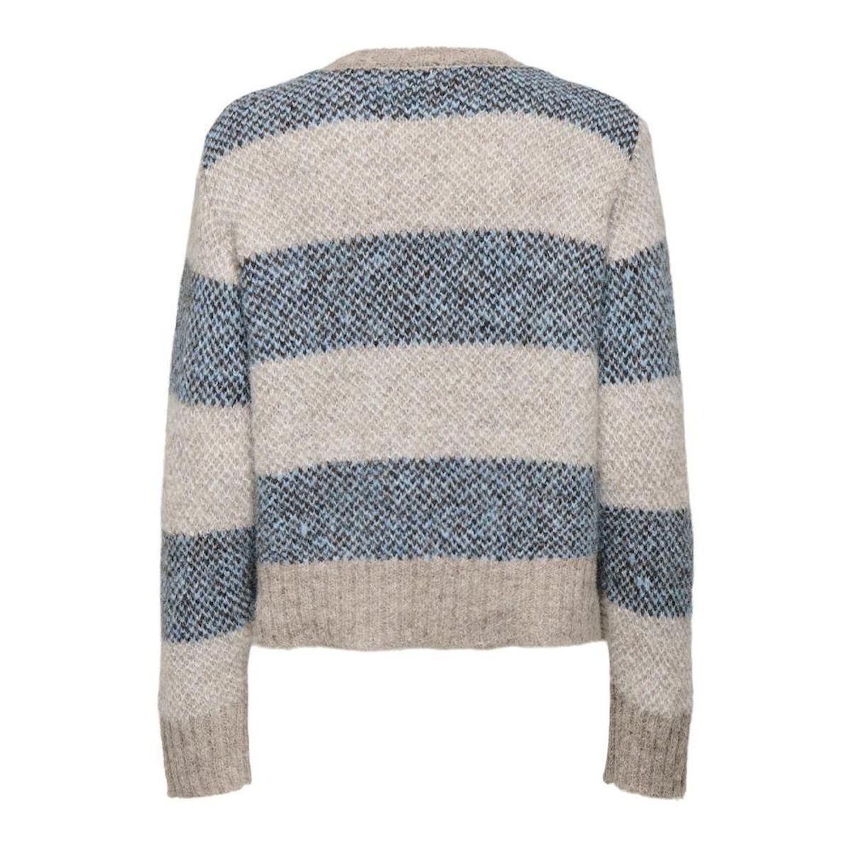 JACQUELINE DE YONG Pull Beige/Bleu Femme JDY Zoey