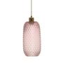 Voir la diapositive 1 : Paris Prix Lampe Suspension en Verre  Irina  34cm Rose