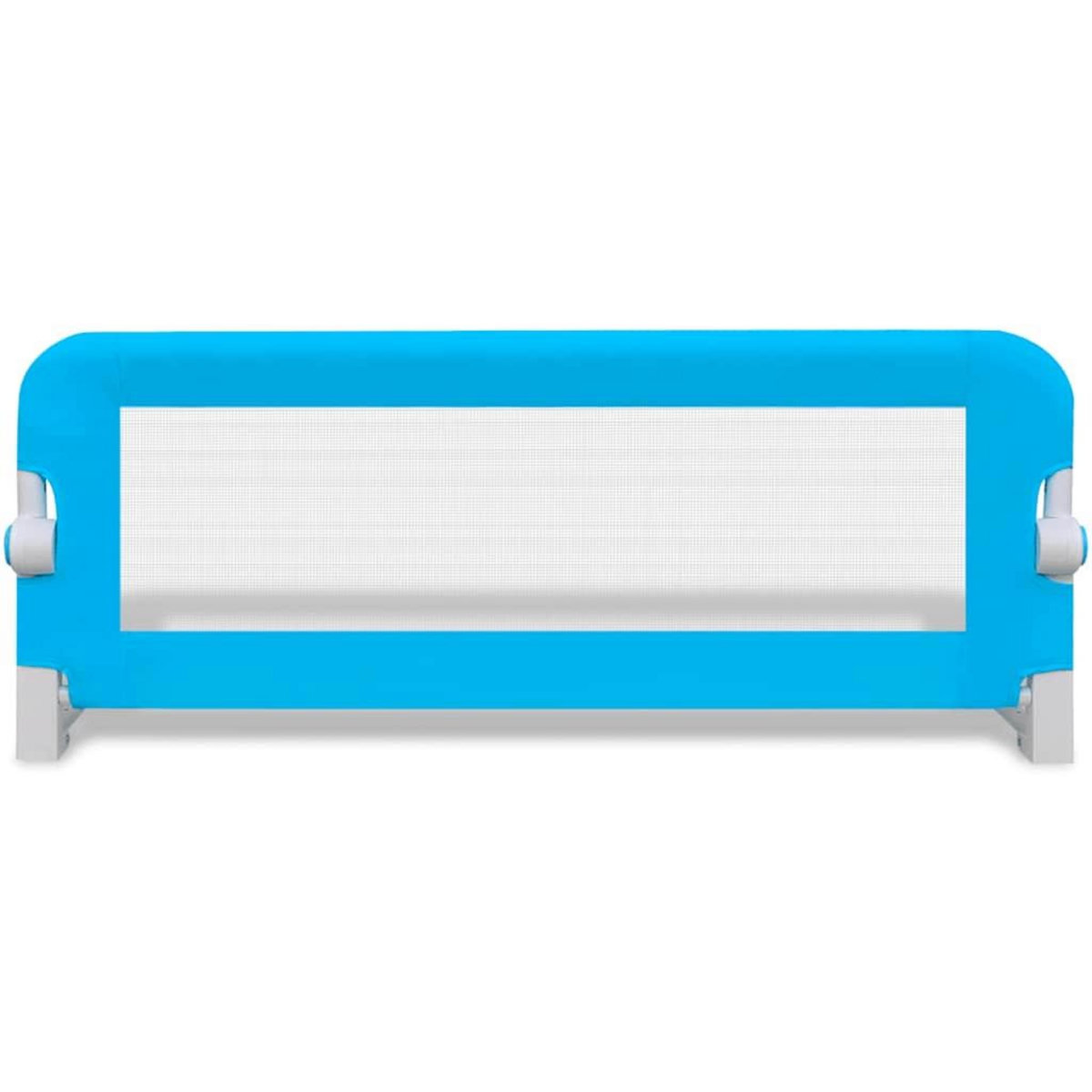 VIDAXL Barriere de lit pour enfants 102x42 cm Bleu