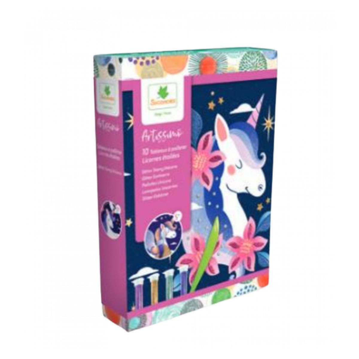 Au Sycomore PM Paillettes - Licornes - Artissimo