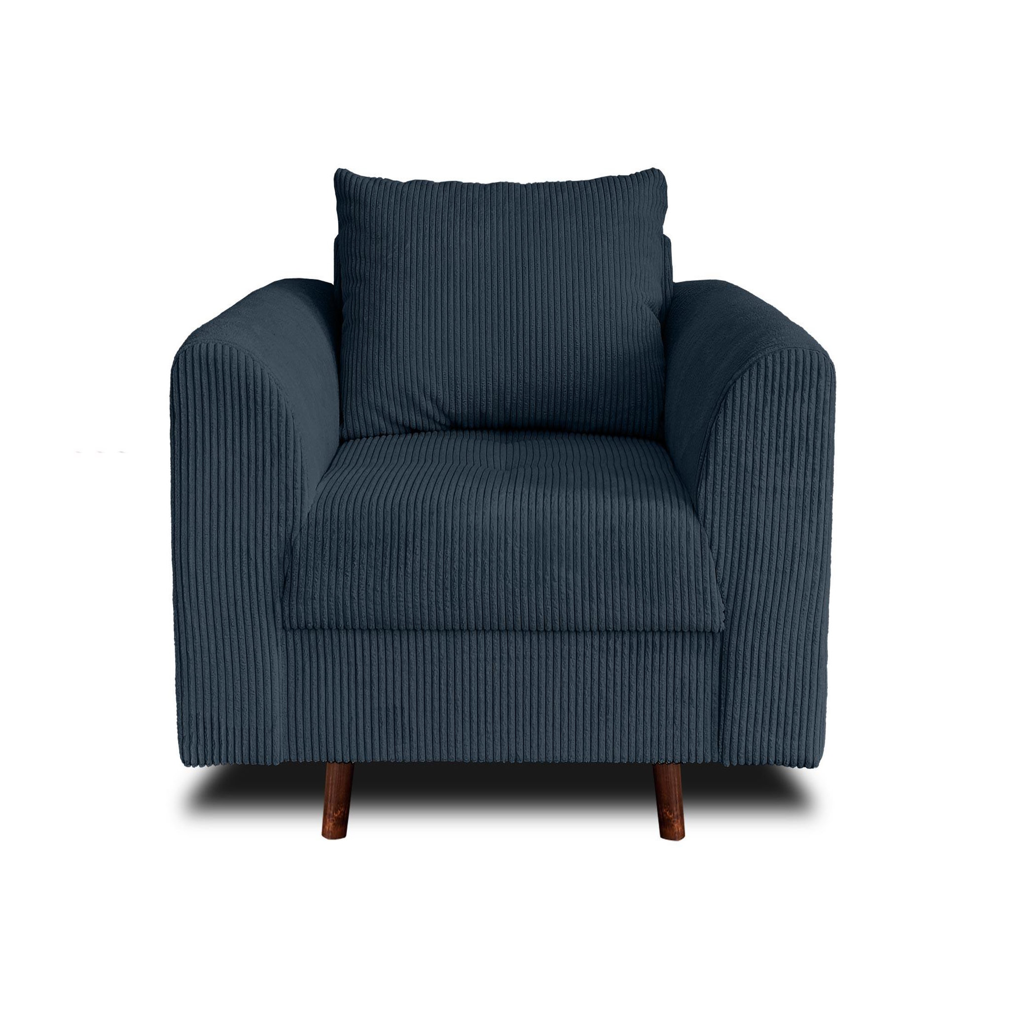 Voir la diapositive 1 : LISA DESIGN Rune - fauteuil - en velours côtelé