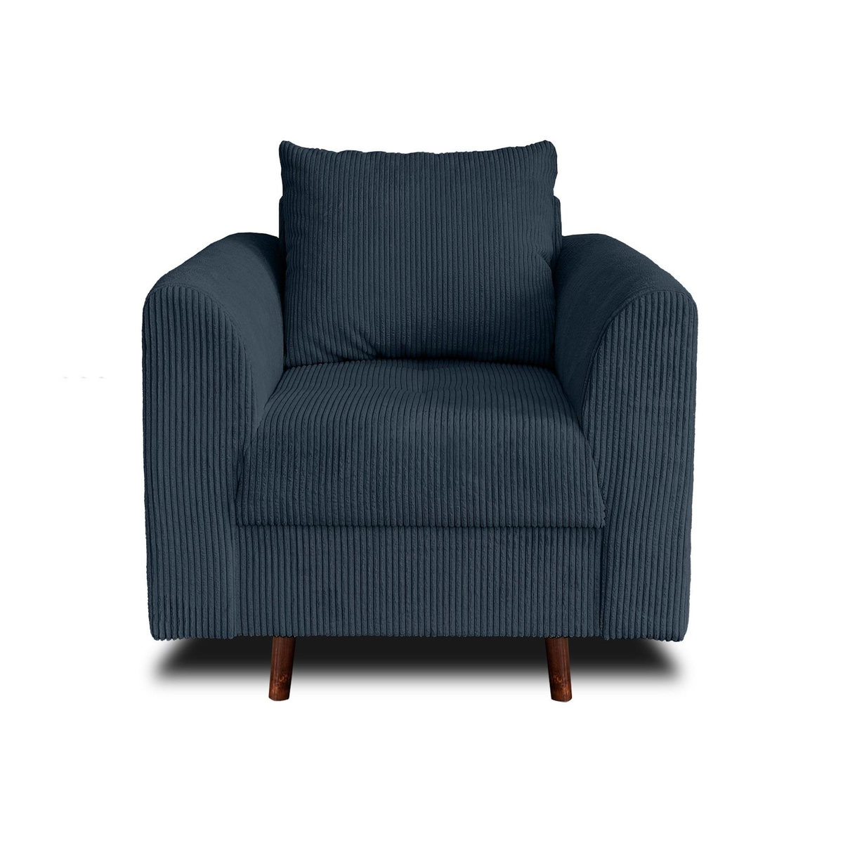 LISA DESIGN Rune - fauteuil - en velours côtelé