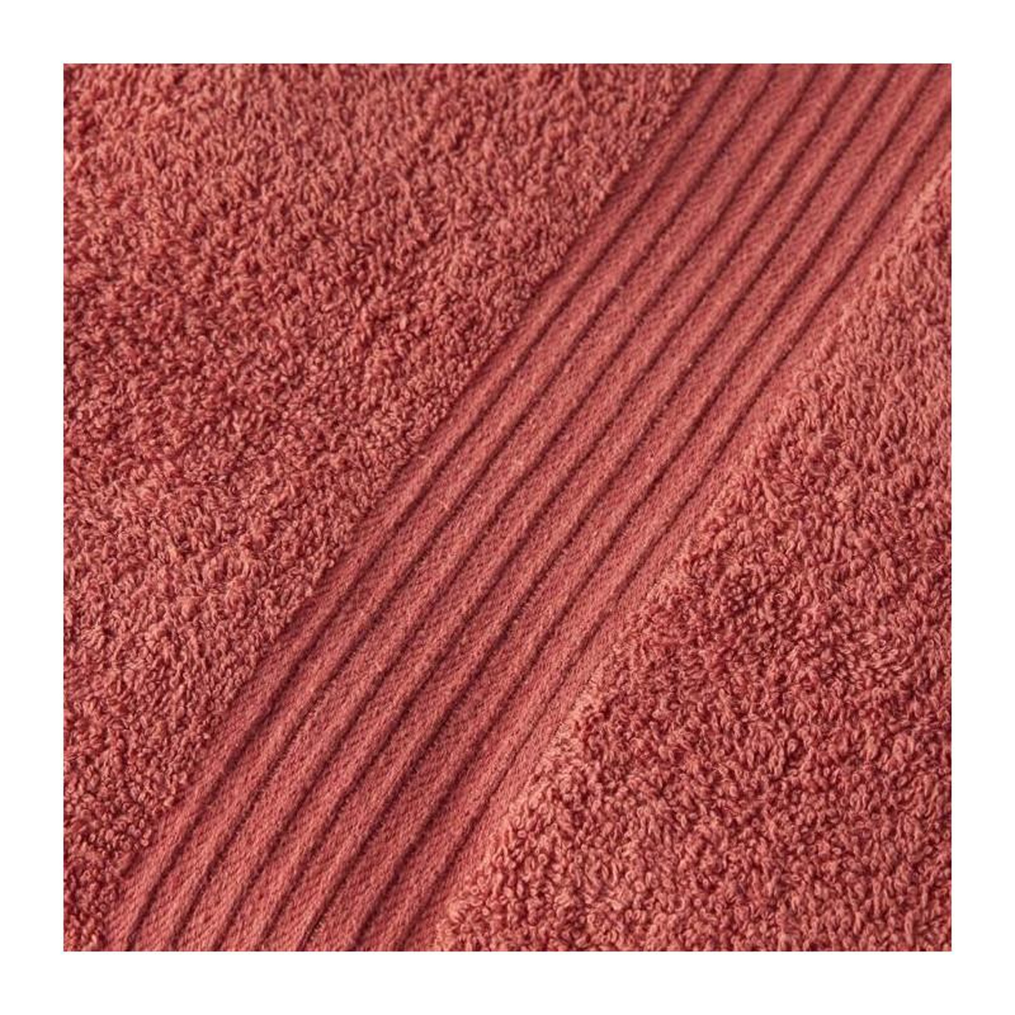 Voir la diapositive 3 : Today TODAY Essential - Maxi drap de bain 90x150 cm 100% Coton coloris terracotta