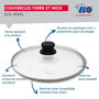 Voir la diapositive 4 : ELO Set de 2 Poêles 24 et 28 cm céramique sans PFAS et 2 couvercles Elo Pure Ceramica