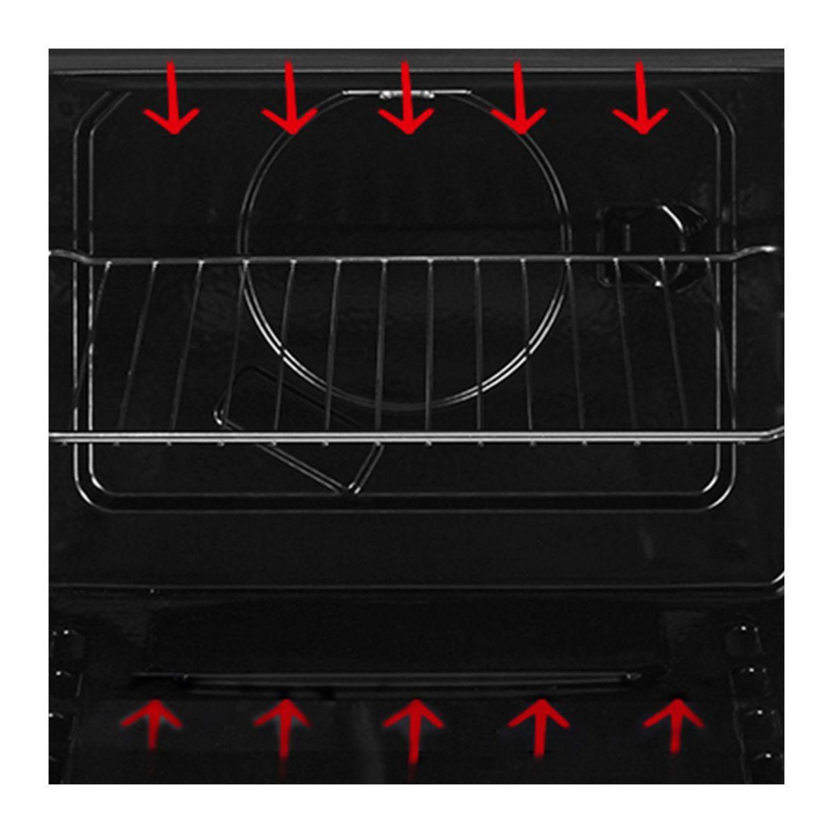 Beko Cuisinière mixte FSS53000DW