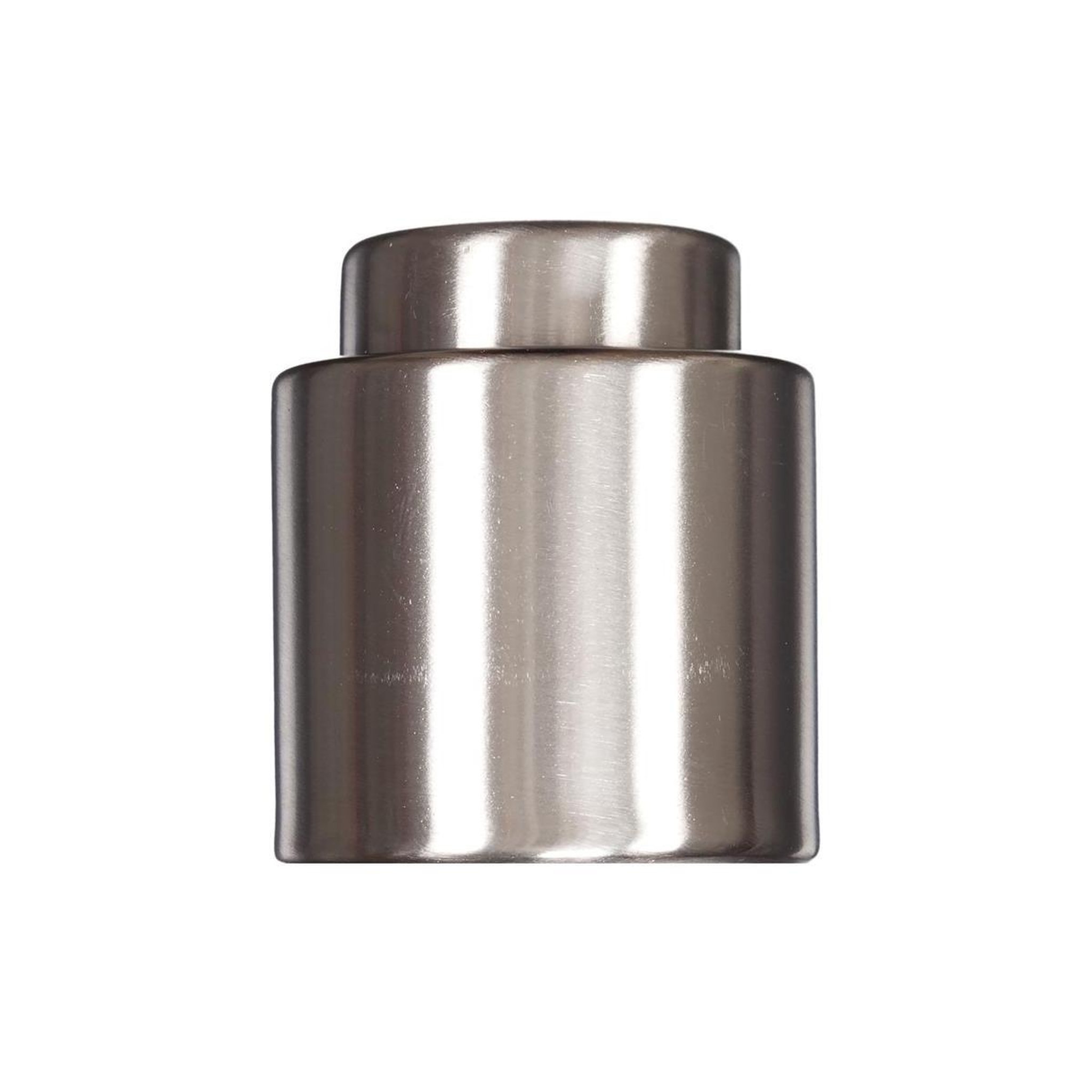 COOK CONCEPT Bouchon à vin en acier  bouteille  4cm argent