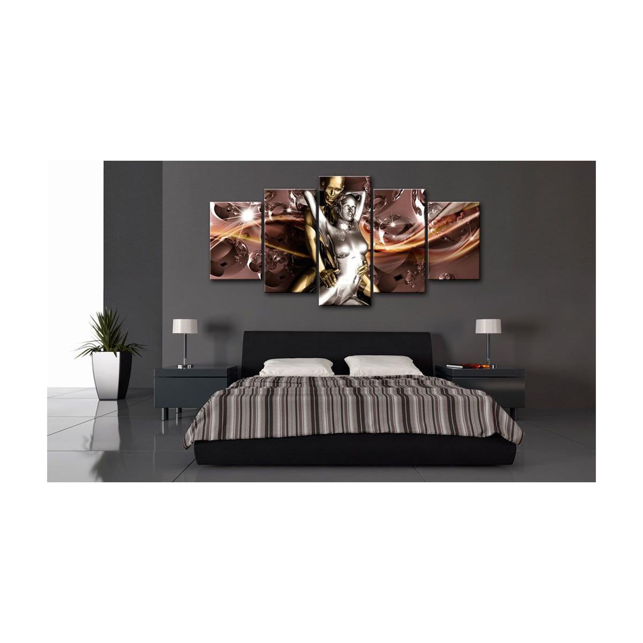 Voir la diapositive 2 : Paris Prix Tableau imprimé  romantic ecstasy