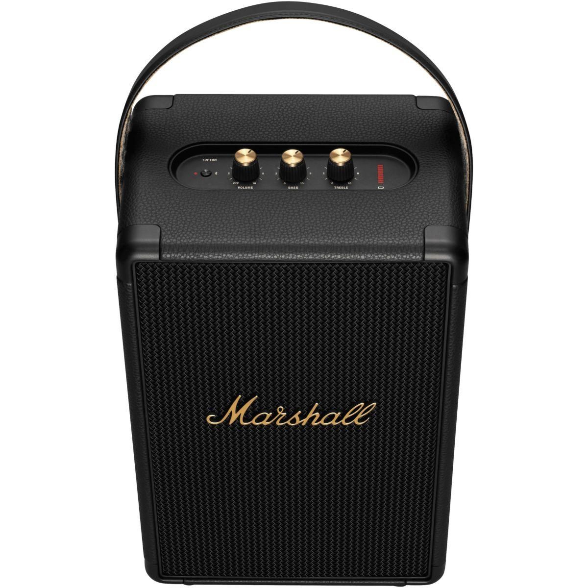MARSHALL Enceinte portable Tufton Black & Brass