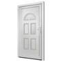 Voir la diapositive 4 : VIDAXL Porte d'entree blanc 88x208 cm PVC