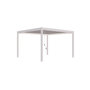 Voir la diapositive 2 : Pergola Bioclimatique autoportée 4x4 m - Aluminium - Blanc - VS OmBREA®