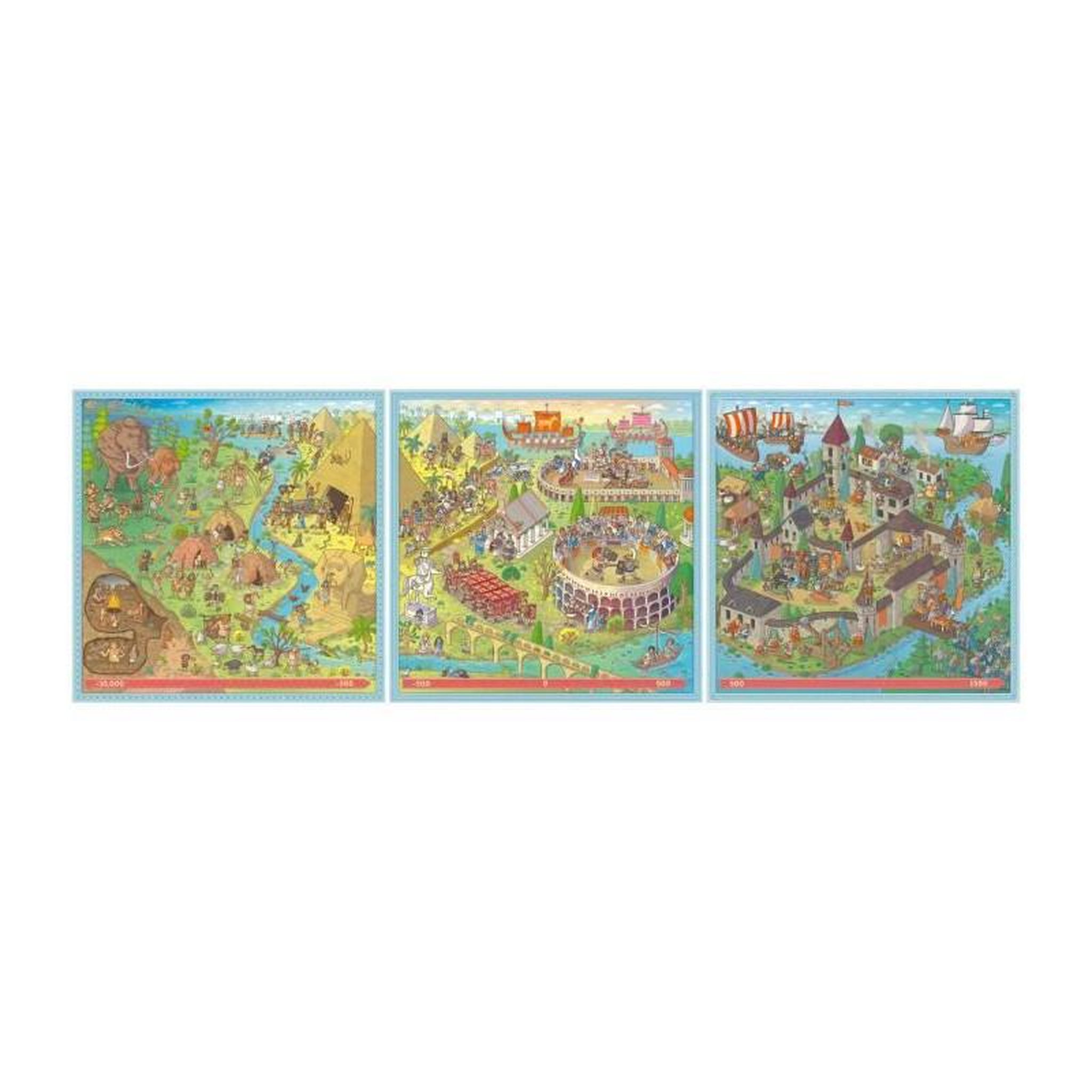 Voir la diapositive 2 : RAVENSBURGER Puzzle enfant – UP! Histoire – dès 6 ans – Ravensburger