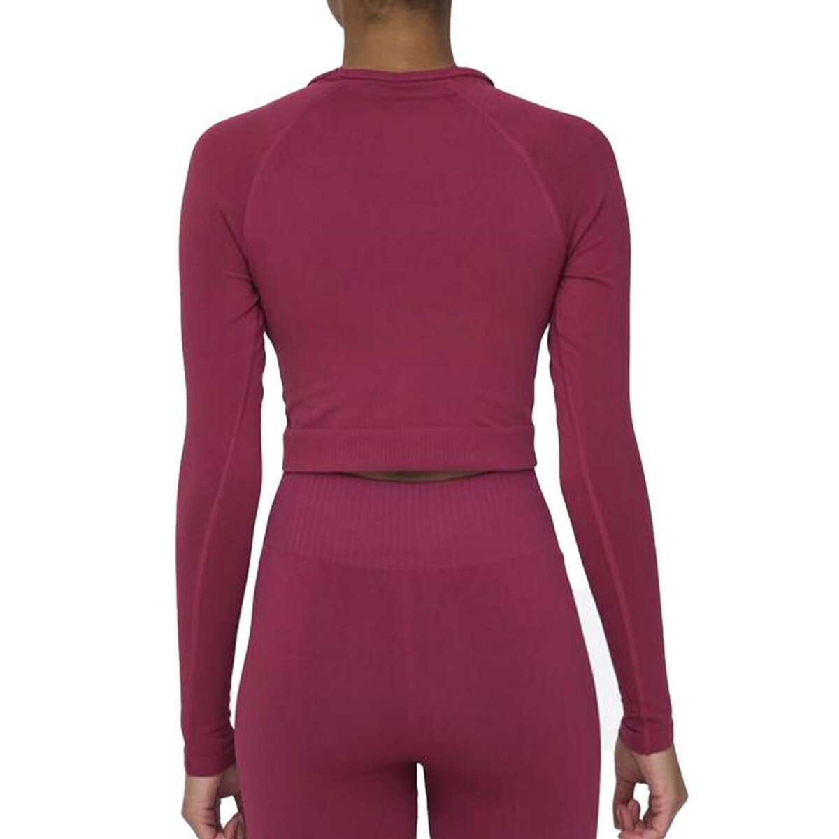 Only Top de sport Fuchsia Femme Only Jiji Seam