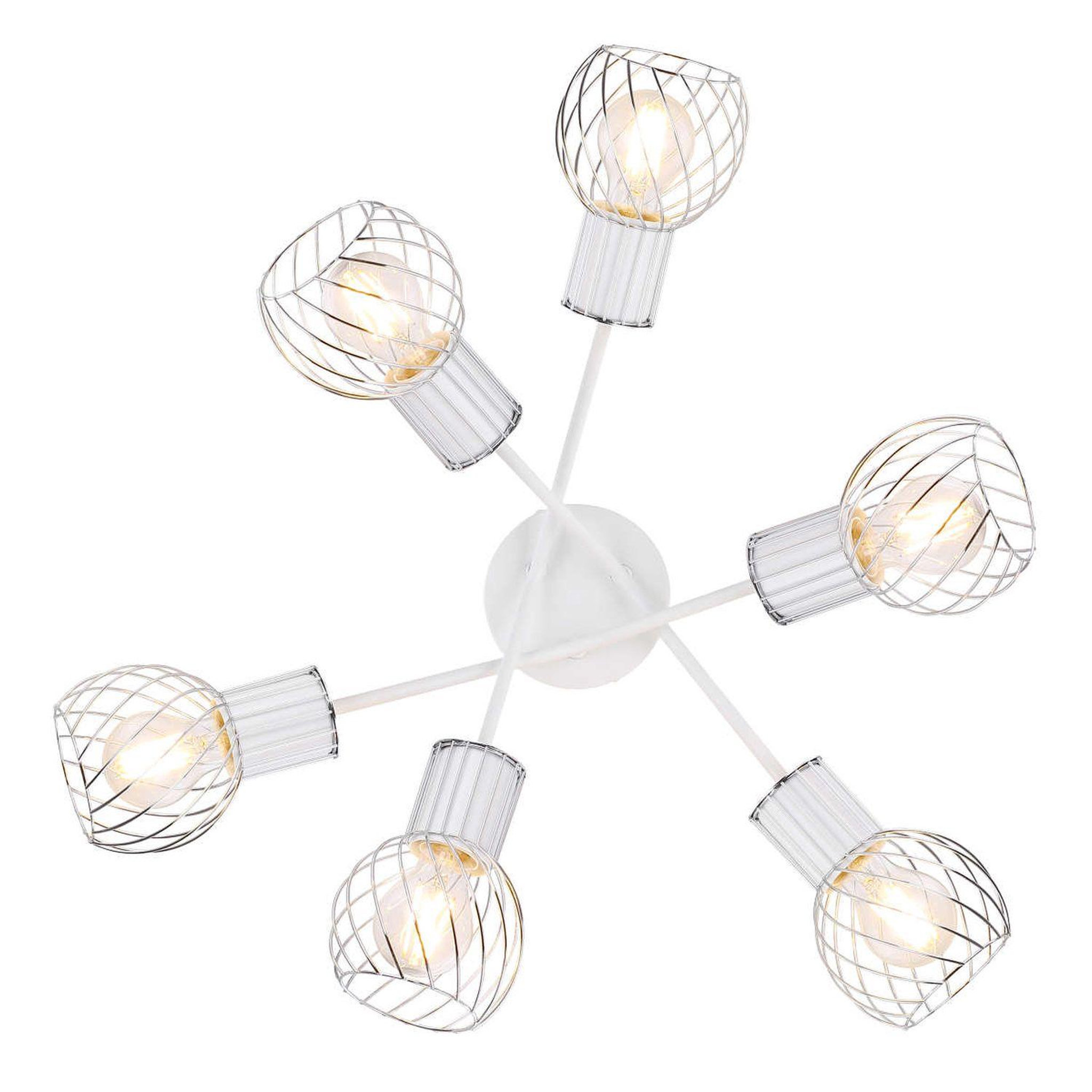 Voir la diapositive 2 : GLOBO Plafonnier rond design luise