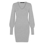 Vero Moda Robe Pull Gris Femme Vero Moda Holly. Coloris disponibles : Gris