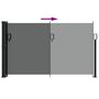 Voir la diapositive 5 : VIDAXL Auvent lateral retractable anthracite 120x600 cm