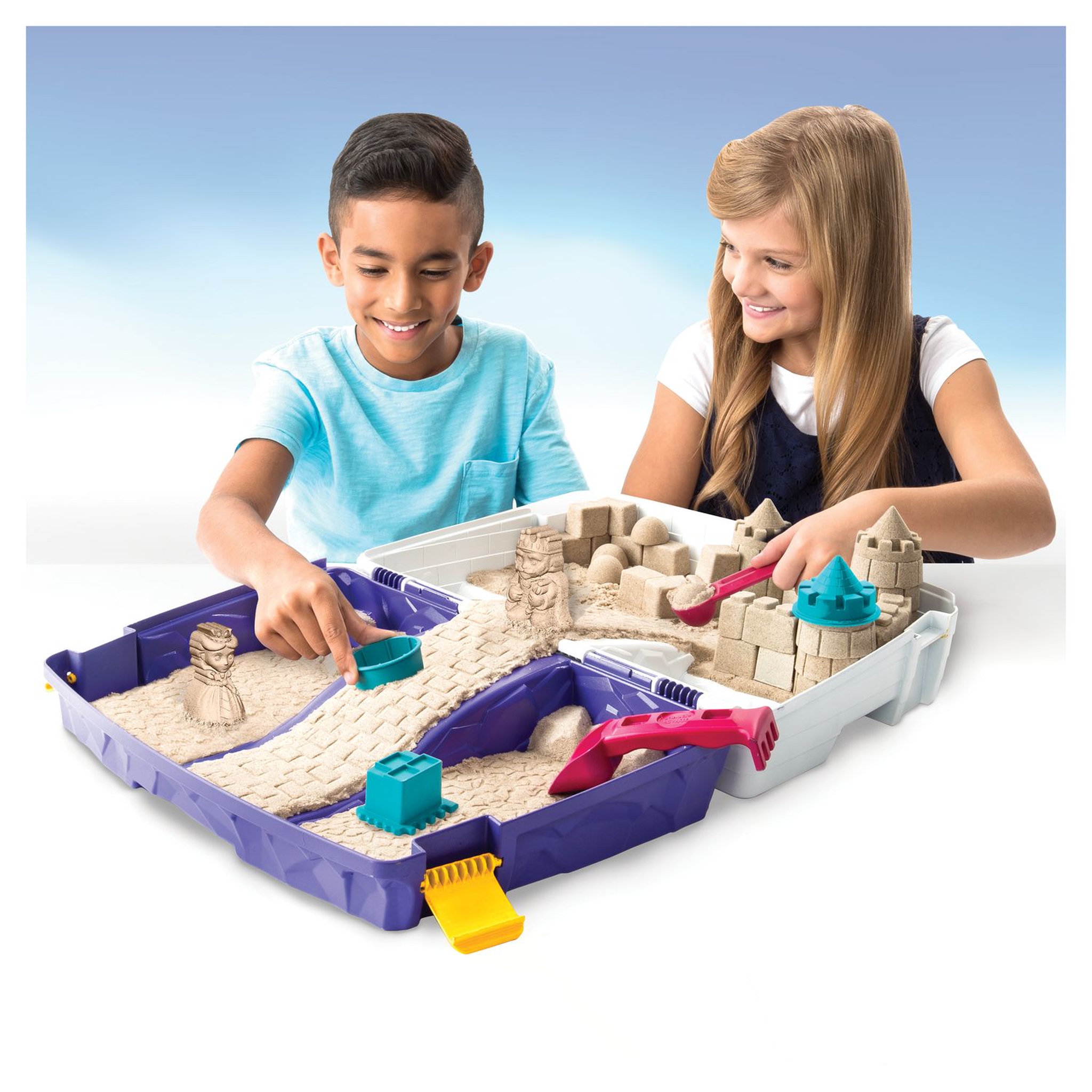 Voir la diapositive 3 : SPIN MASTER Kinetic Sand Bac à sable repliable 907 g