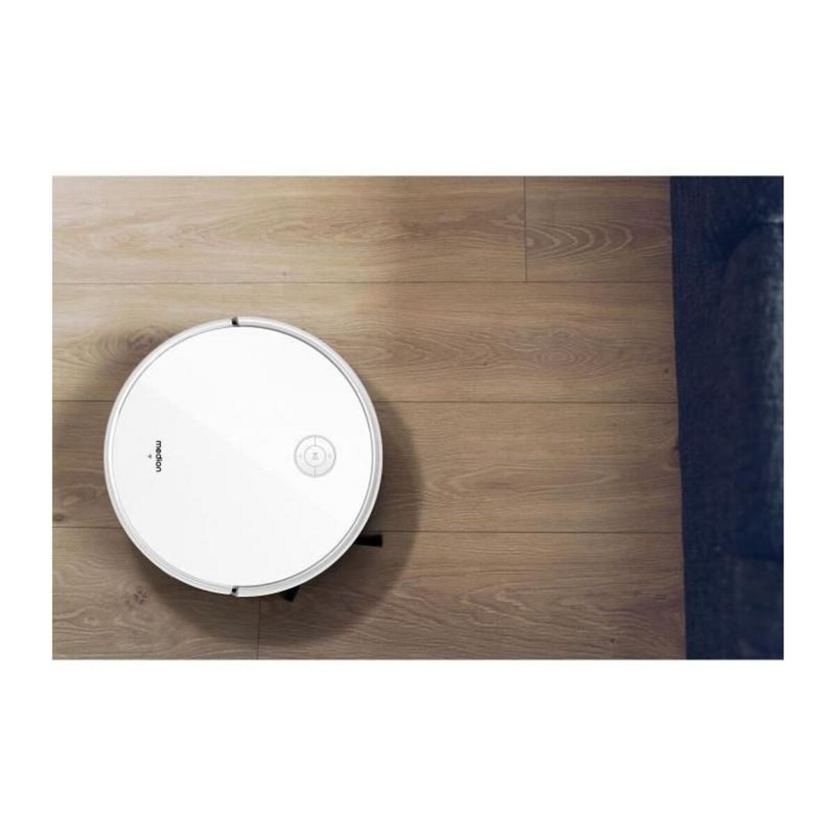 Medion Aspirateur Robot MEDION S35 - MD11899 - 140 min - 4000 Pa - 550 ml - Blanc