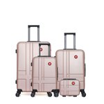 SWISS KOPPER SWISS KOPPER - LOT DE 4 - Valises grand format, weekend, cabine et vanity USTER. Coloris disponibles : Noir, Bleu