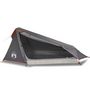 Voir la diapositive 4 : VIDAXL Tente de camping tunnel 1 personne gris et orange imperméable