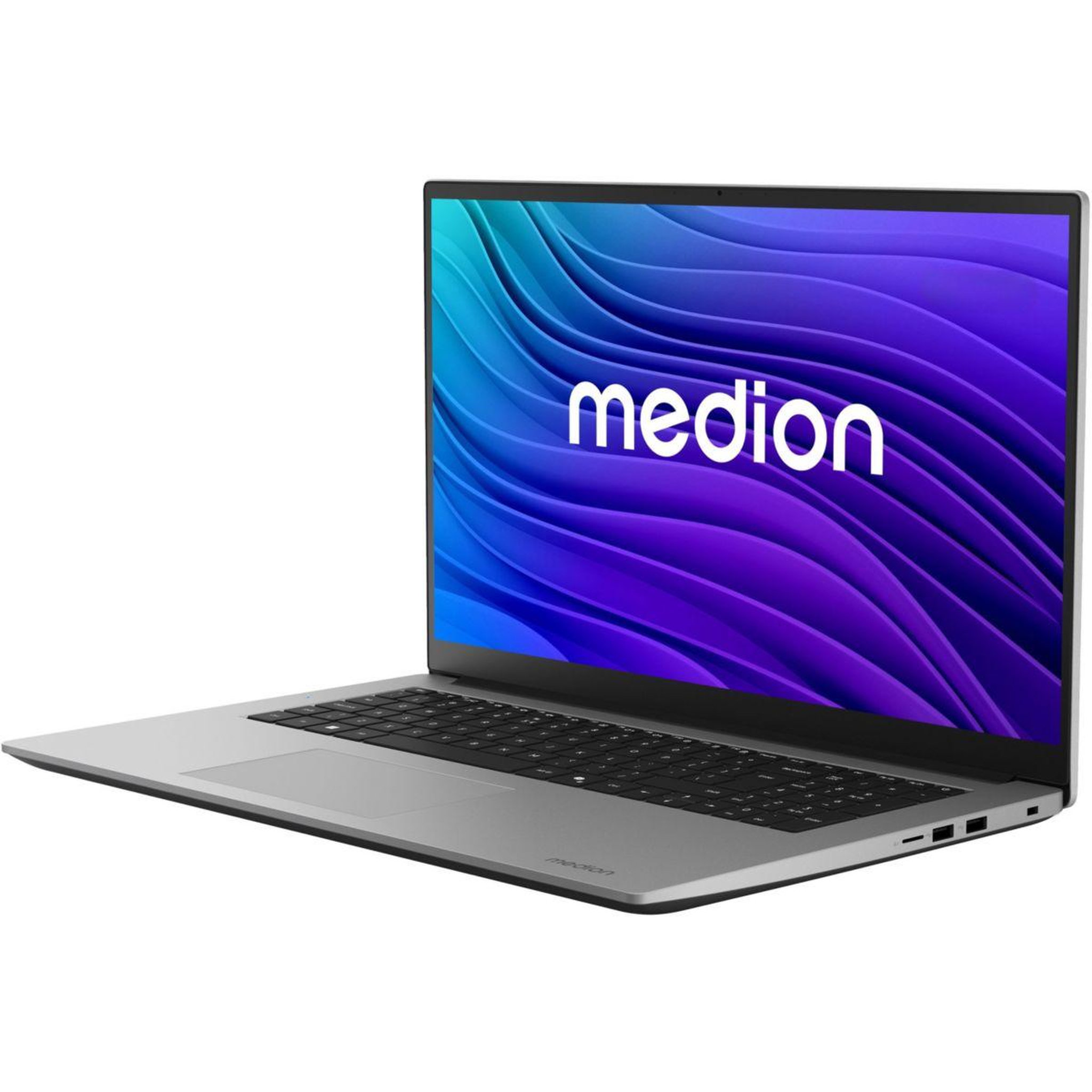 Voir la diapositive 2 : Medion Ordinateur portable avantum 17e1e md600034 m 17,3  intel n100 8 go ram ddr4 ssd 128 go