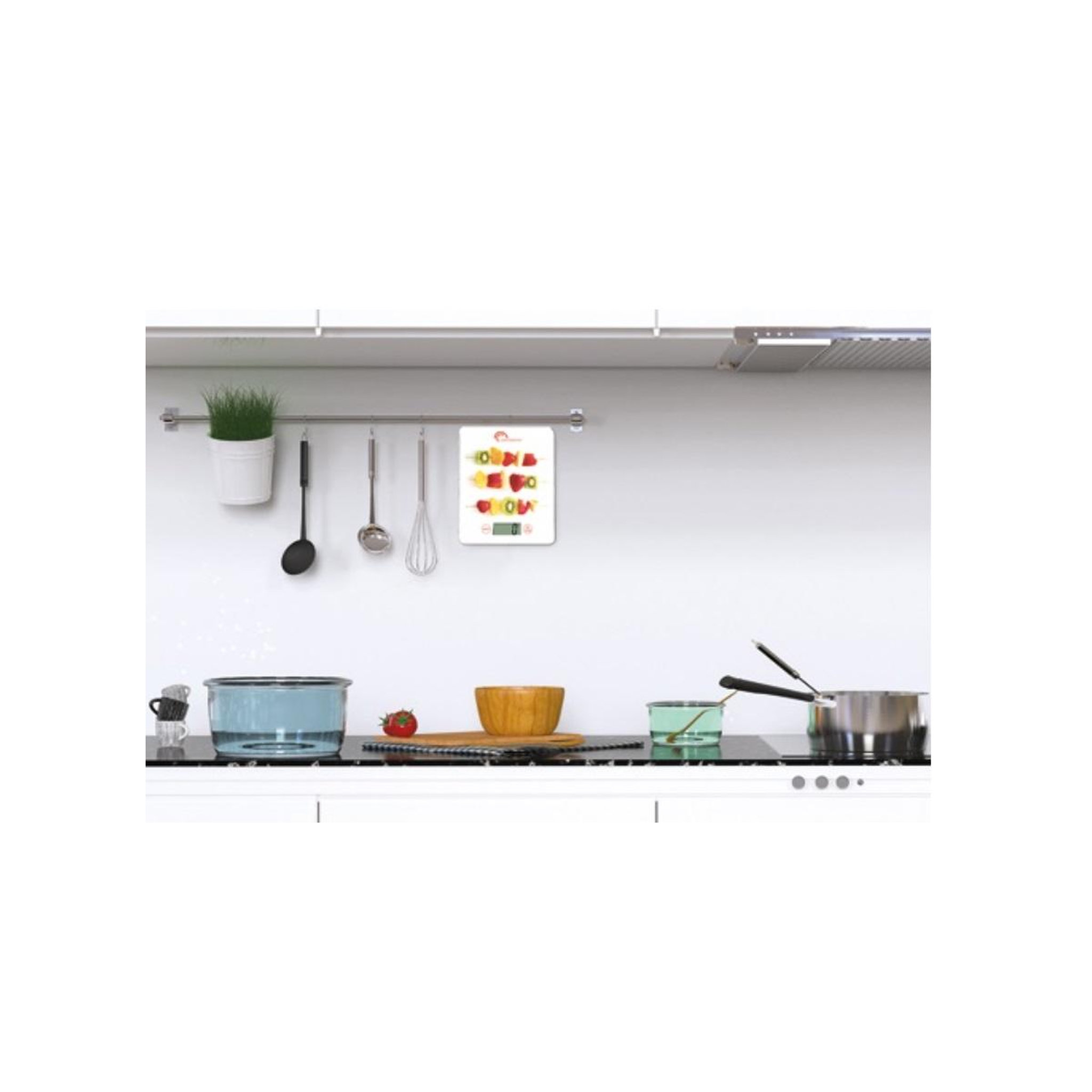 Voir la diapositive 3 : LITTLE BALANCE Balance de cuisine electronique 5kg/1g blanc - 8549