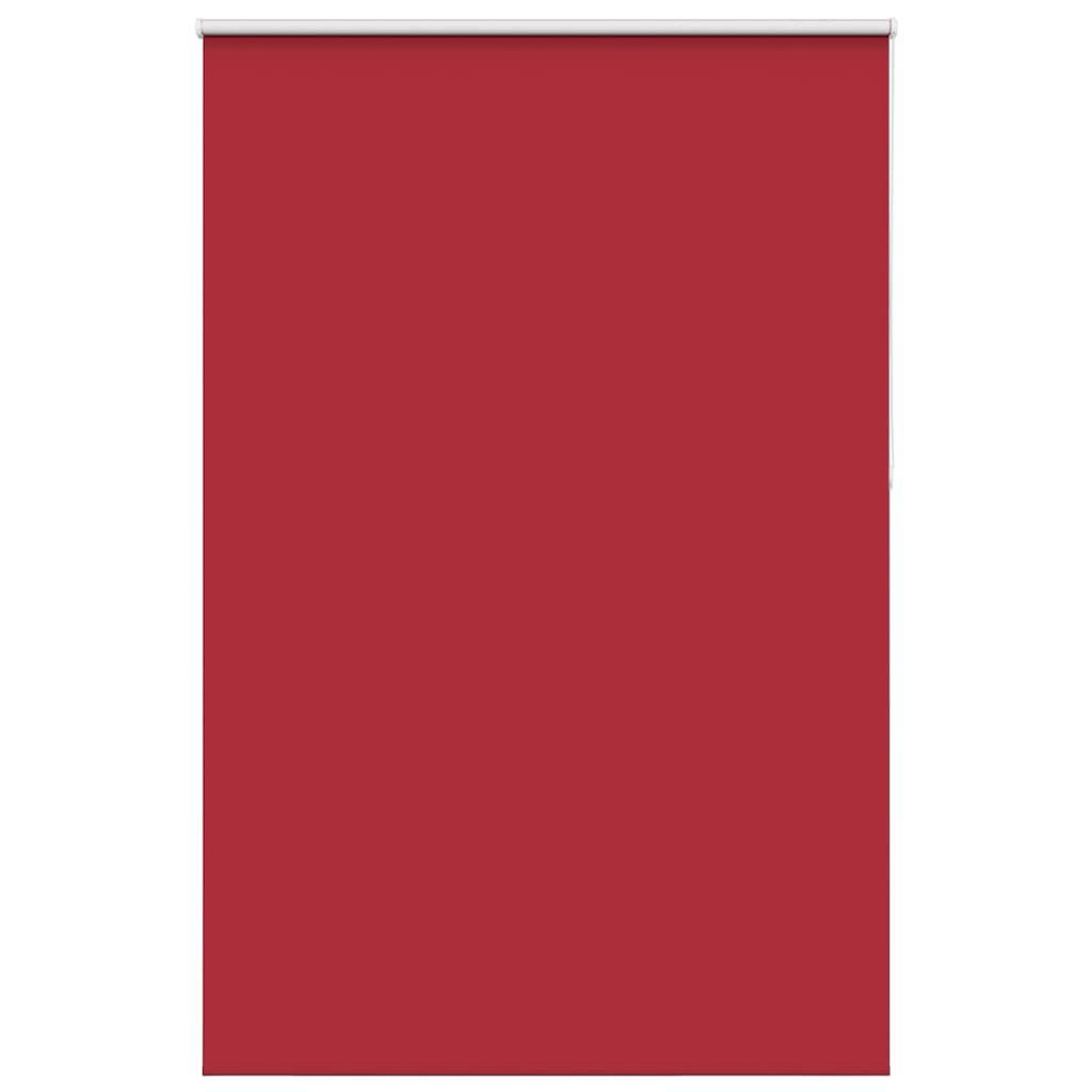 Voir la diapositive 2 : VIDAXL Store enrouleur occultant rouge largeur du tissu 141,6 cm