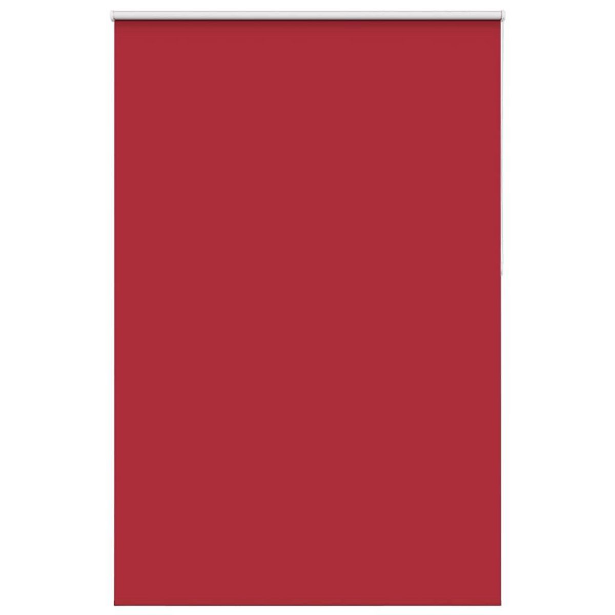 VIDAXL Store enrouleur occultant rouge largeur du tissu 141,6 cm