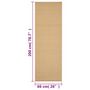 Voir la diapositive 6 : VIDAXL Tapis Sisal naturel 66x200 cm