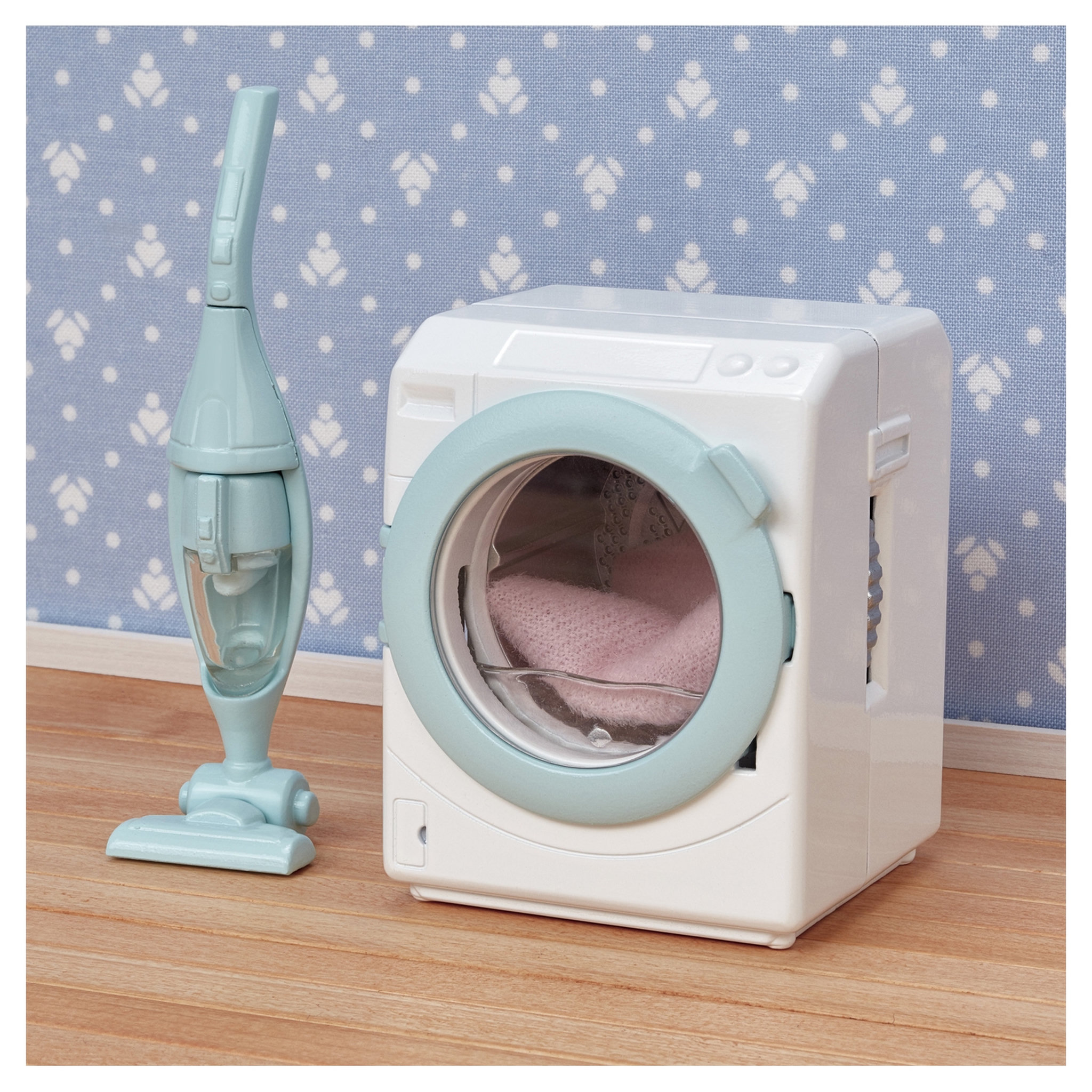 Voir la diapositive 3 : Sylvanian families Machine à laver et aspirateur - Sylvanian Families