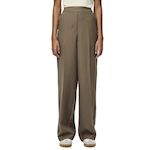 Pieces Pantalon fluide  Femme Pieces Neva. Coloris disponibles : Marron