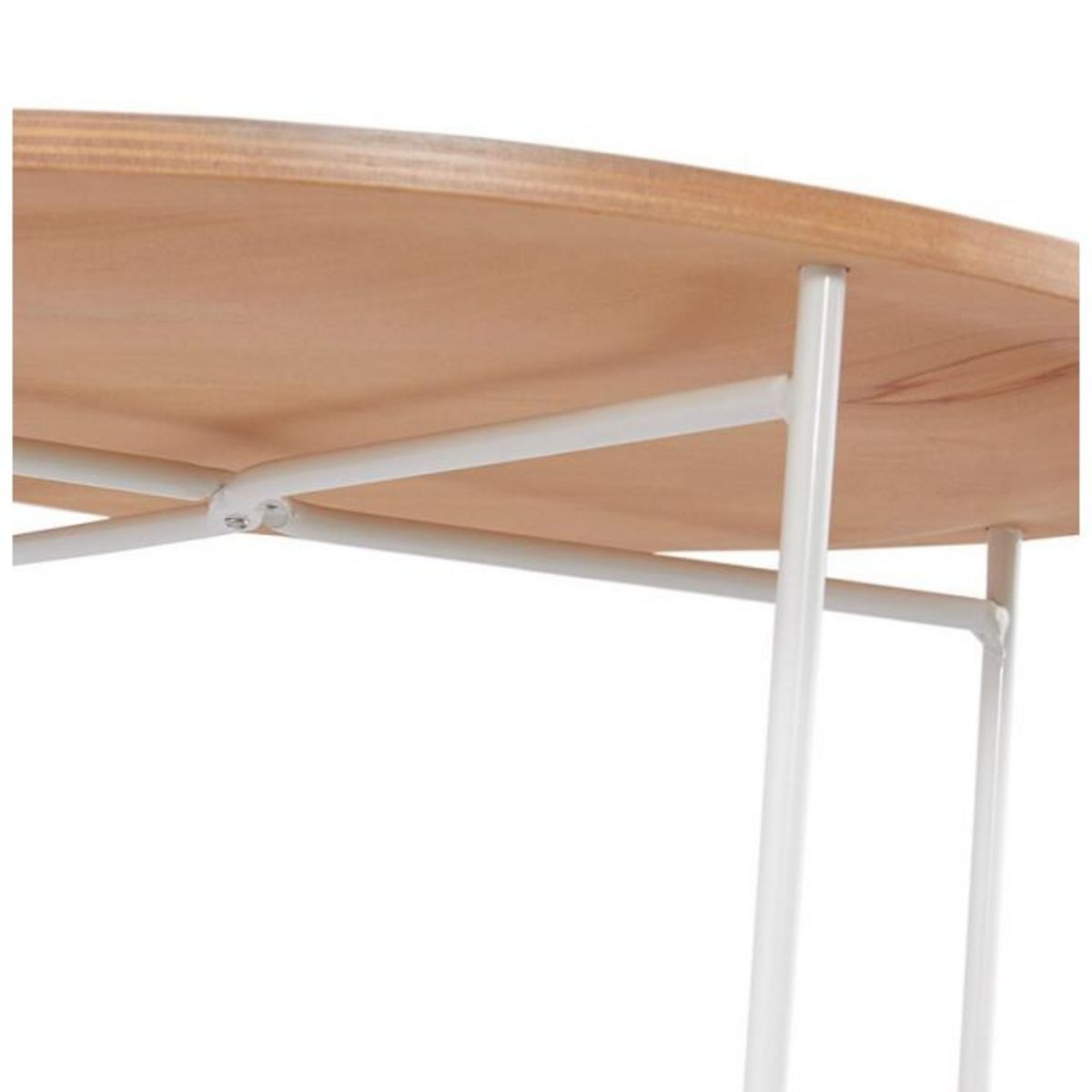 Paris Prix Table d'Appoint Design  Kwiko  46cm Naturel