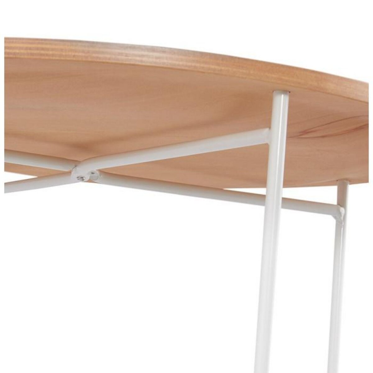 Paris Prix Table d'Appoint Design  Kwiko  46cm Naturel