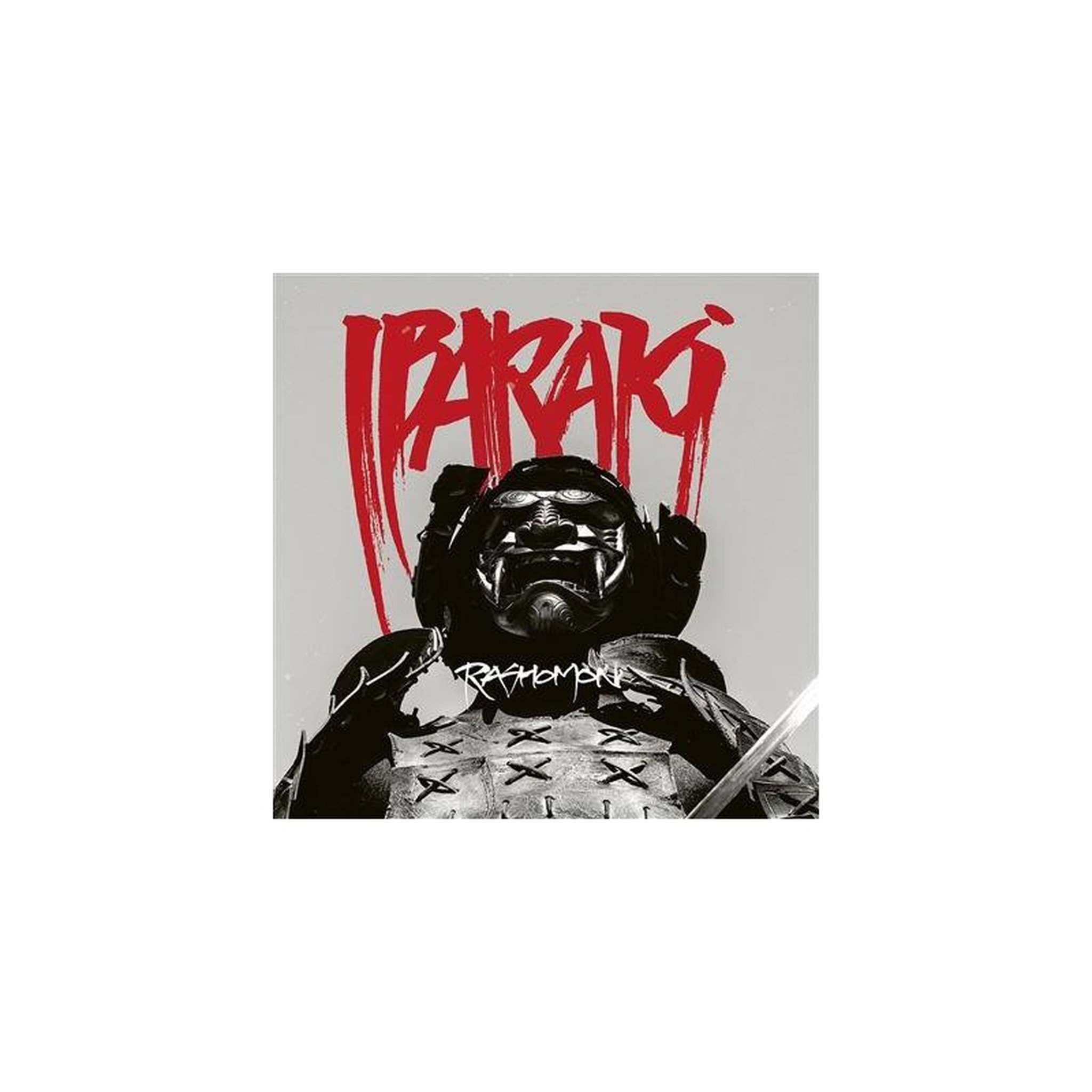 Cd rashomon araki sans marque — pochette graphique style pochoir noir, gris et rouge