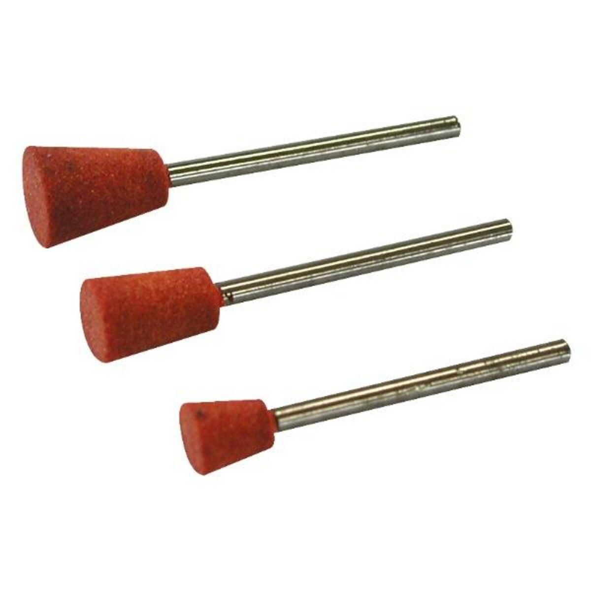 MAXICRAFT 3 meules coniques corindon