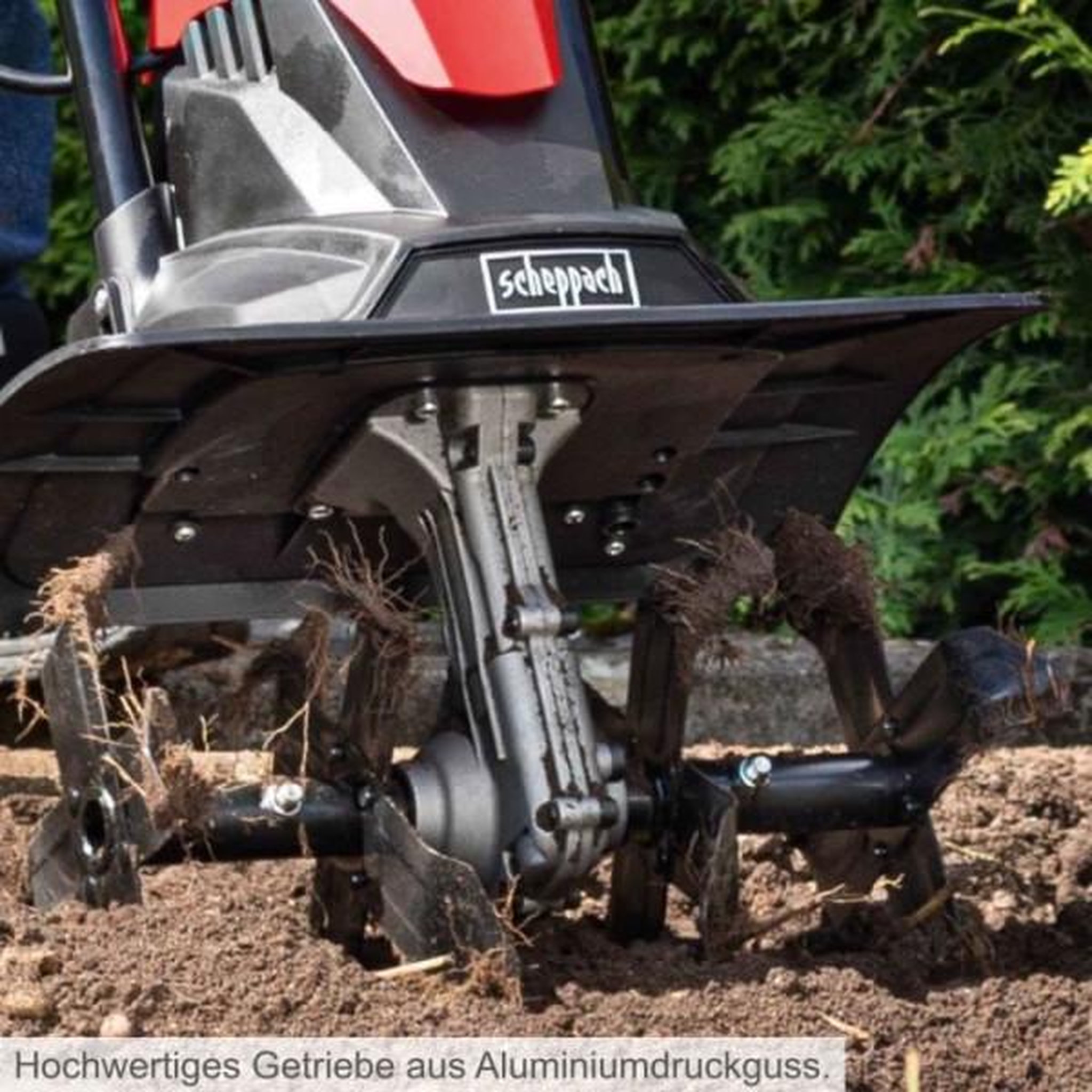 Voir la diapositive 4 : SCHEPPACH Scheppach Motobineuse MTE380 electrique 1050W