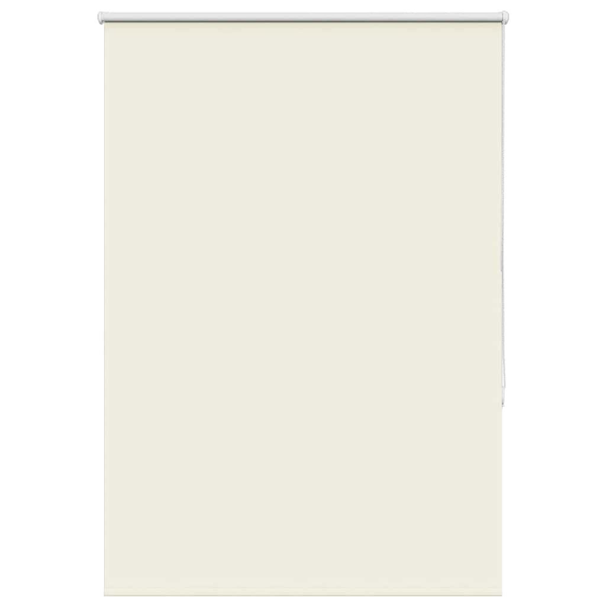 VIDAXL Store enrouleur occultant blanc casse 90x150cm largeur du tissu