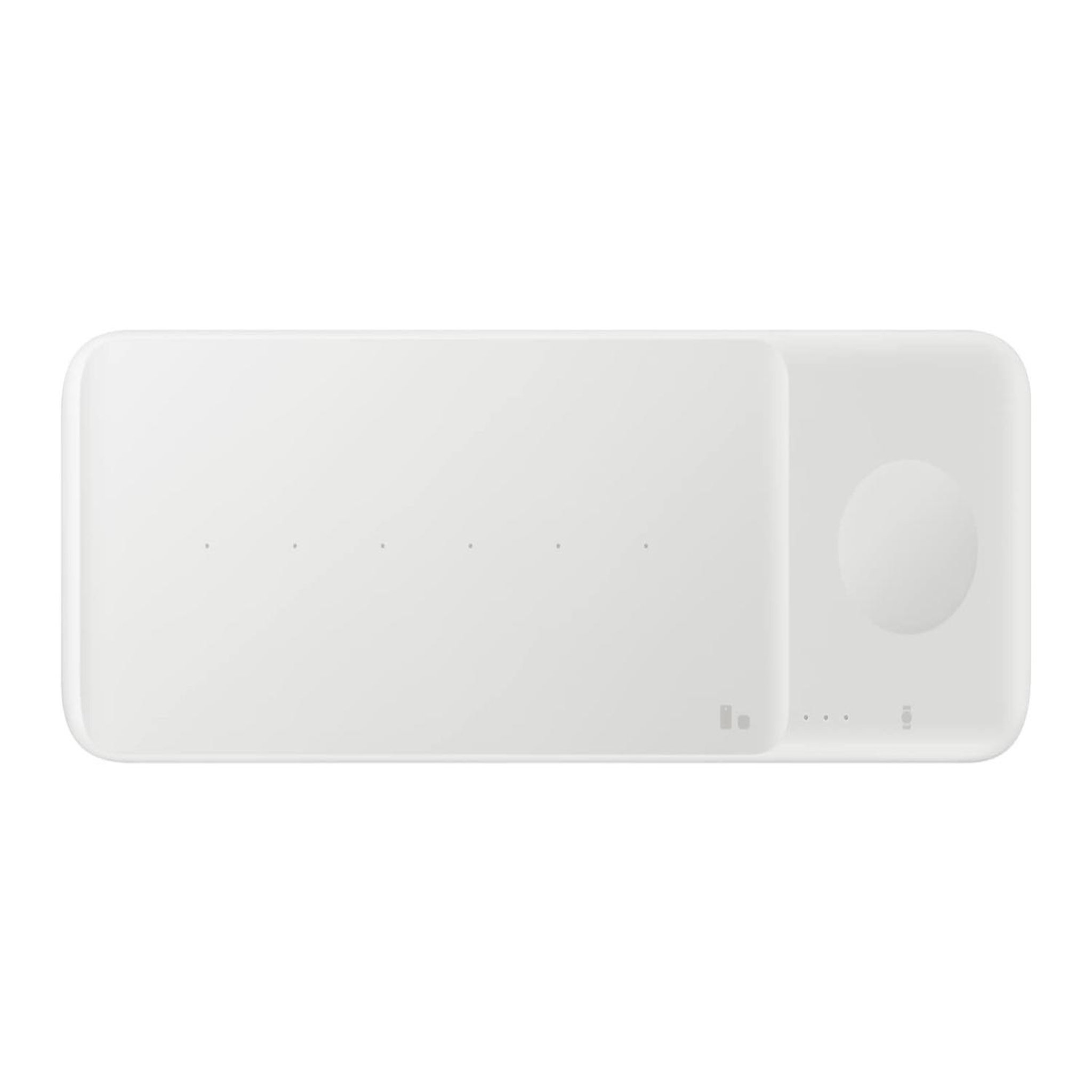 Voir la diapositive 3 : Samsung Chargeur sans fil trio avec charge rapide Samsung Blanc