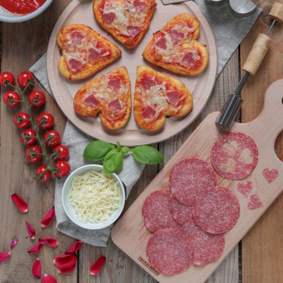 Fackelmann Planche à découper rectangulaire 35 x 15 cm Fackelmann Nature